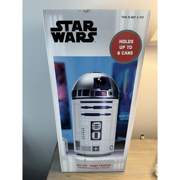 Star Wars R2D2 Mini Fridge Thermoelectric Cooler UKONIC Robe Factory BRAND NEW